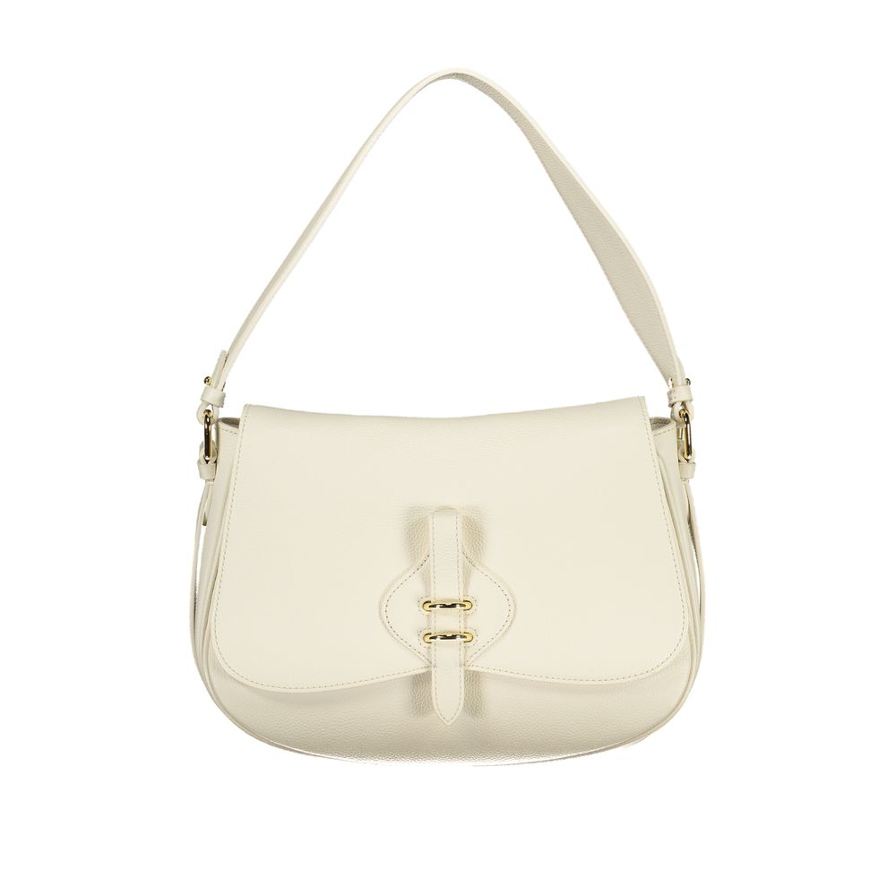 Bianco Leather Women Handbag