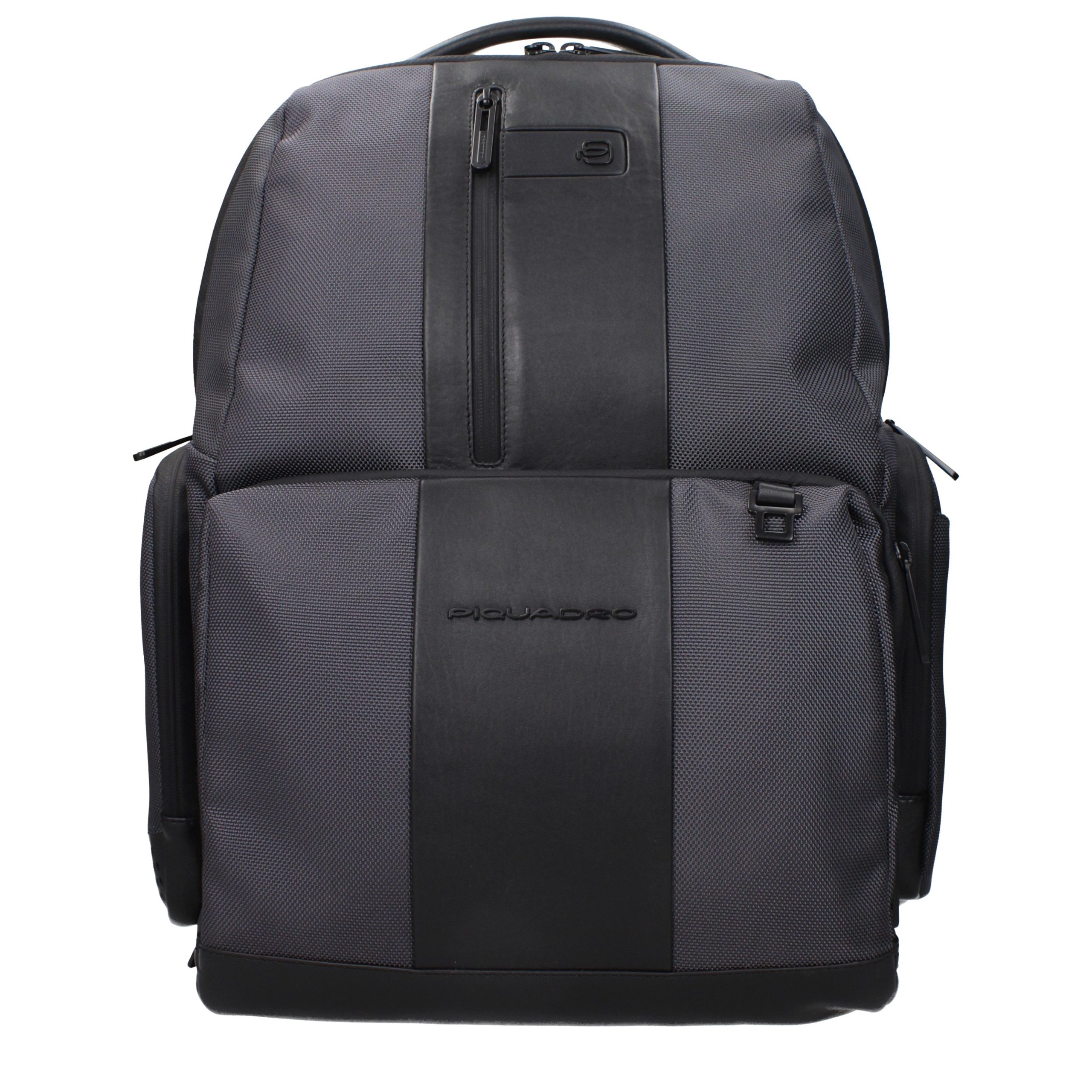 Gray Nylon Backpack