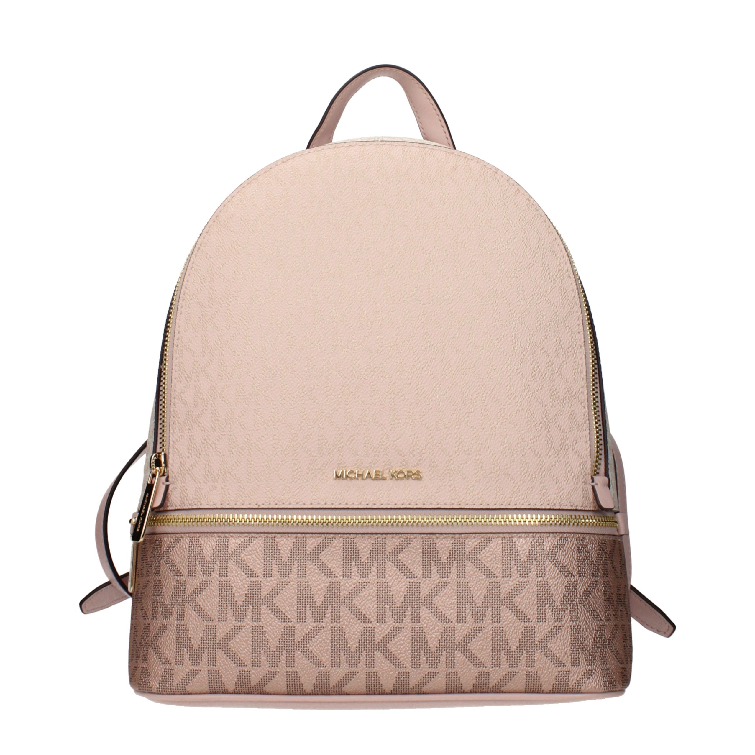 Pink Fabric Backpack