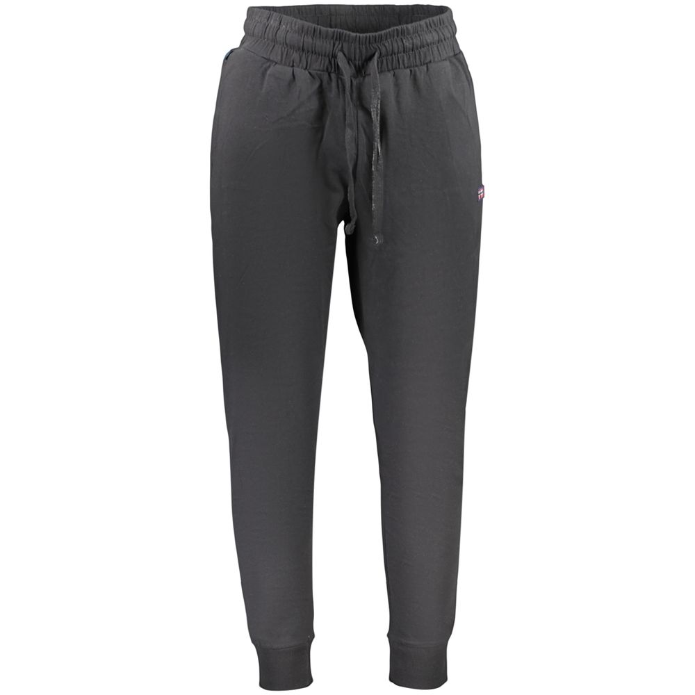 Black Cotton Men's Trousers