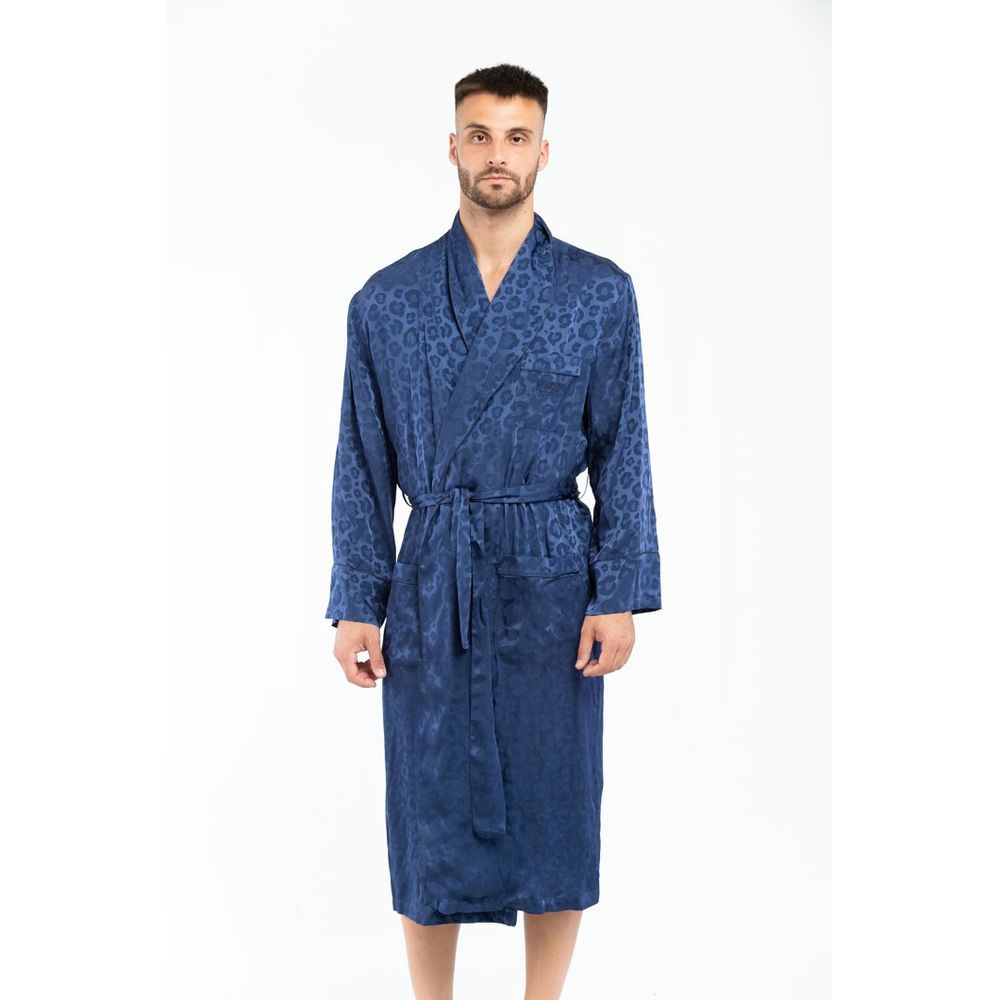 Blue Acetate Robe