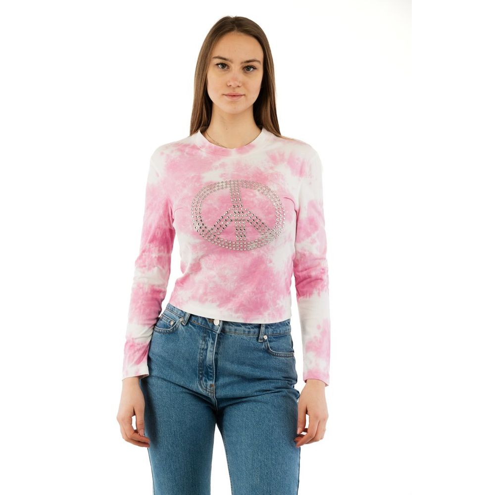 Multicolor Cotton Long Sleeve T-Shirt