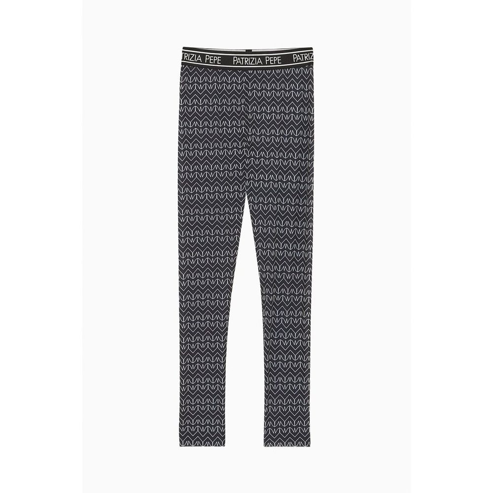 Black Polyester Leggings