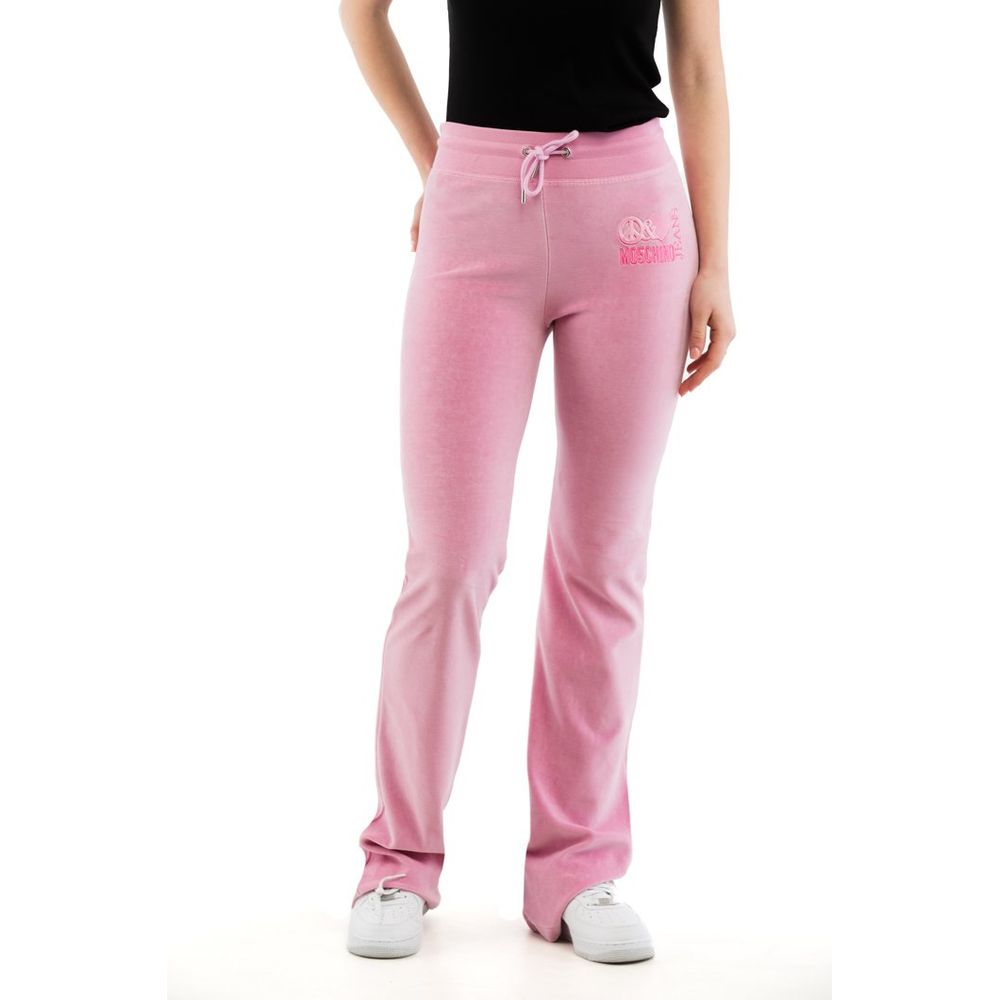 Multicolor Cotton Casual Pants