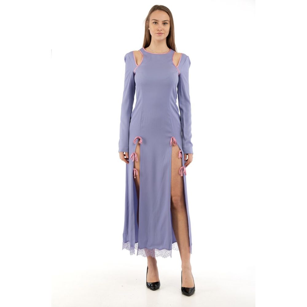 Multicolor Marabou Casual Dress