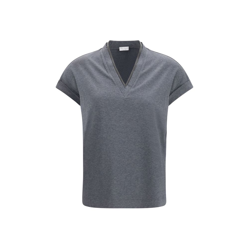 Gray Cotton T-Shirt
