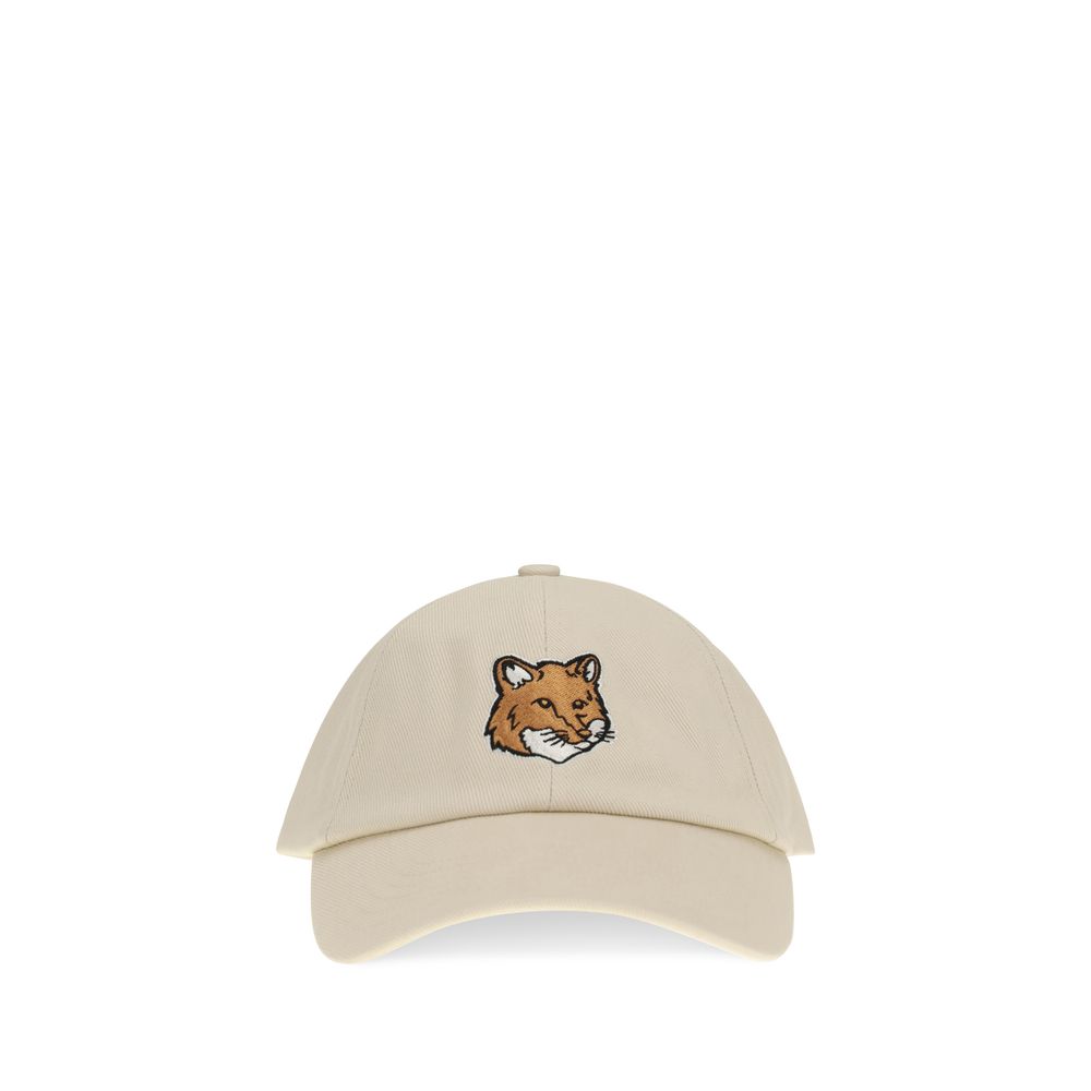 Beige Cotton Cap (Baseball Hat)