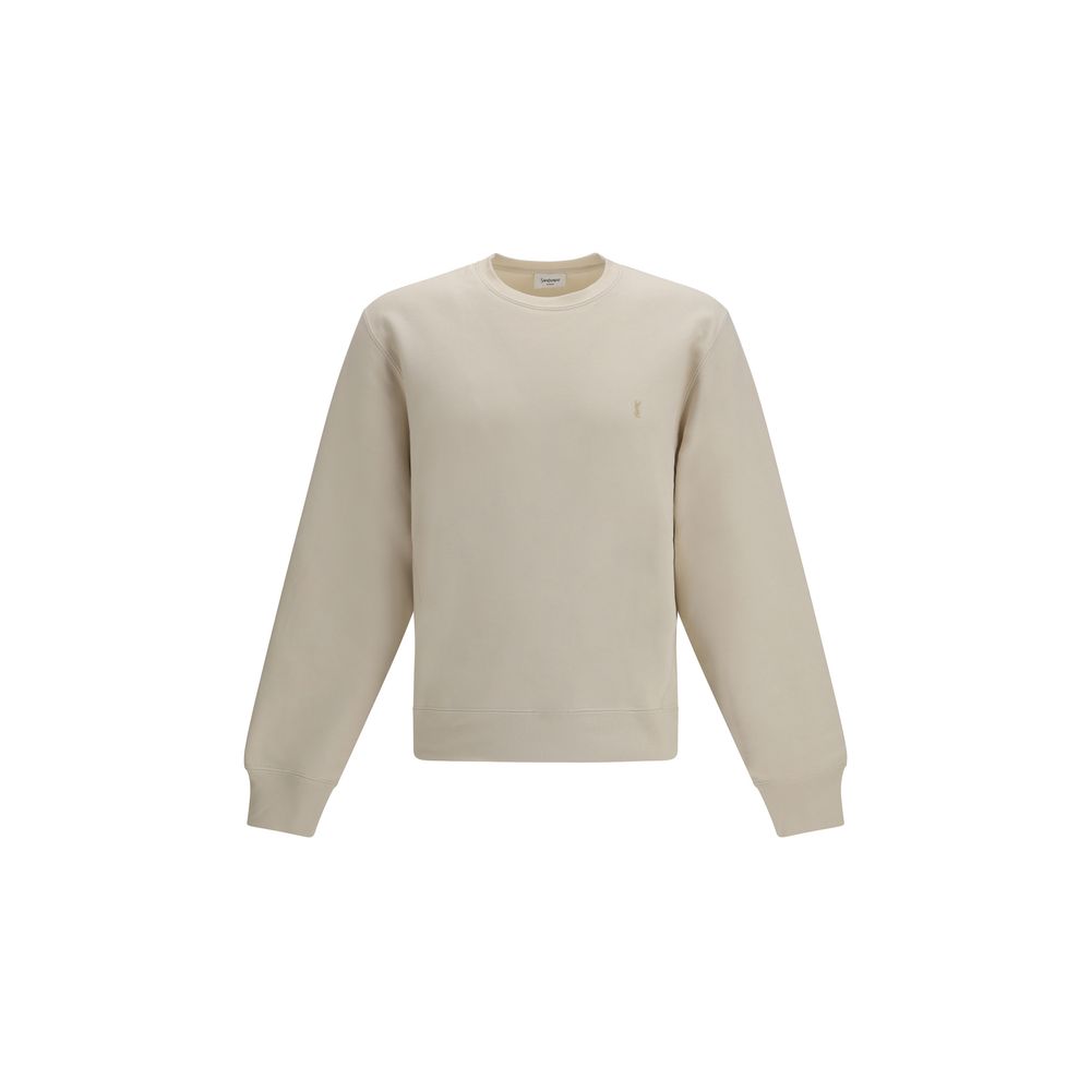 Beige Cotton Sweatshirt