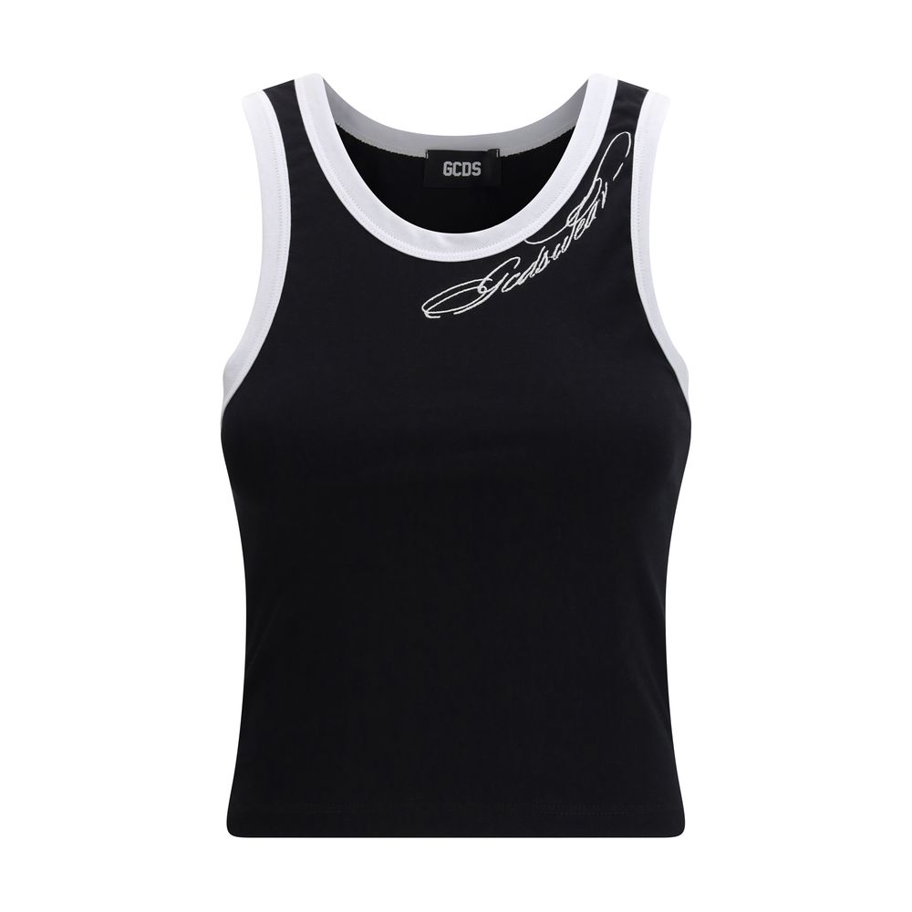 Black Cotton Tank Tops