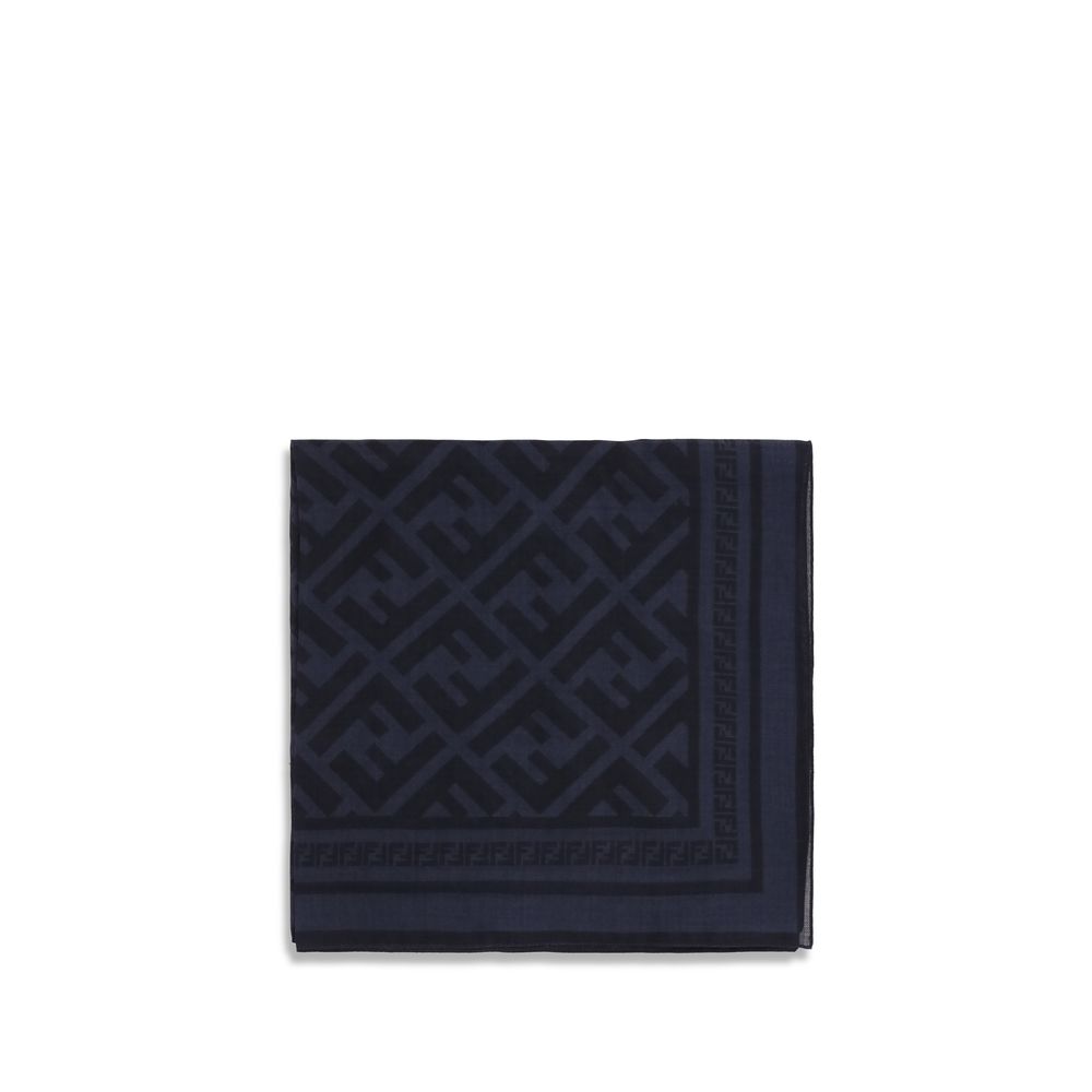 Blue Wool Oves Aries Scarf