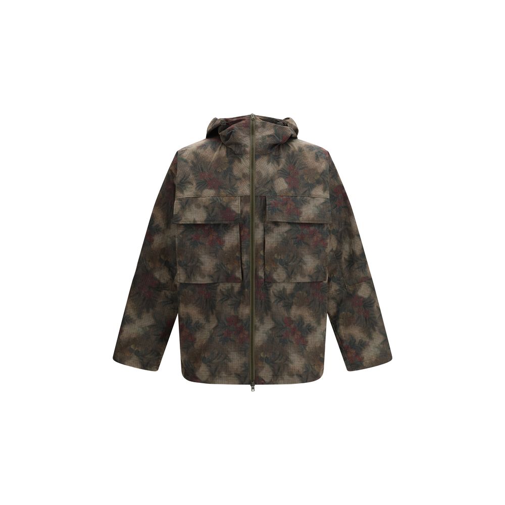Bicolor Nylon Parka