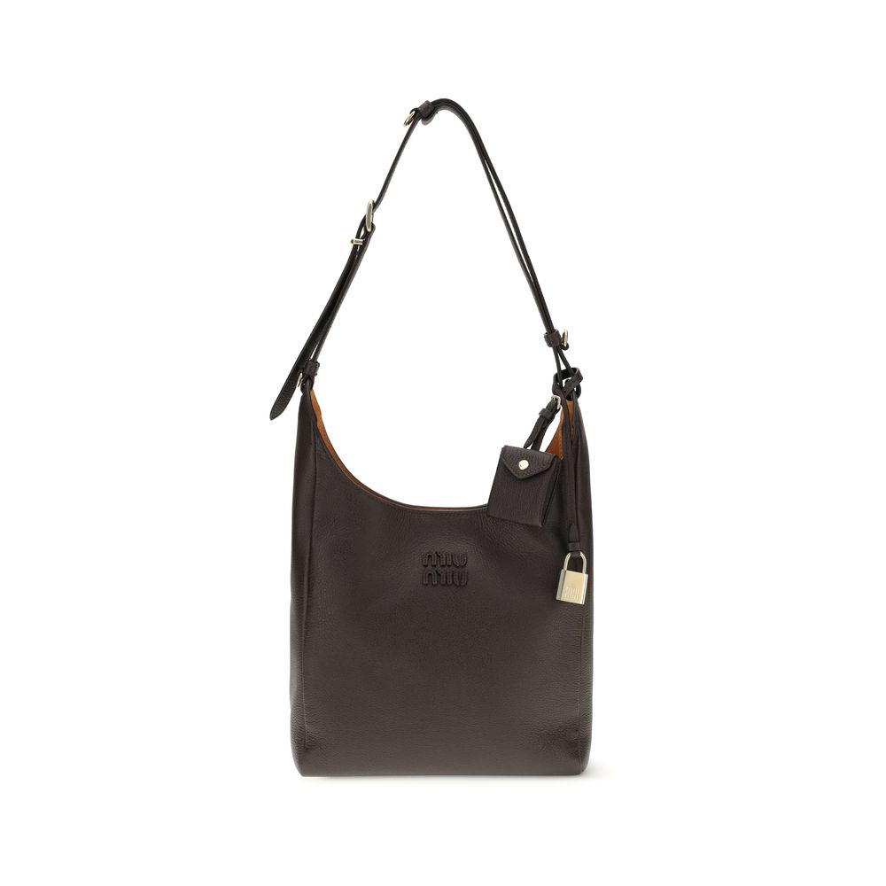 Brown Calf Leather Bos Taurus Shoulder Bag