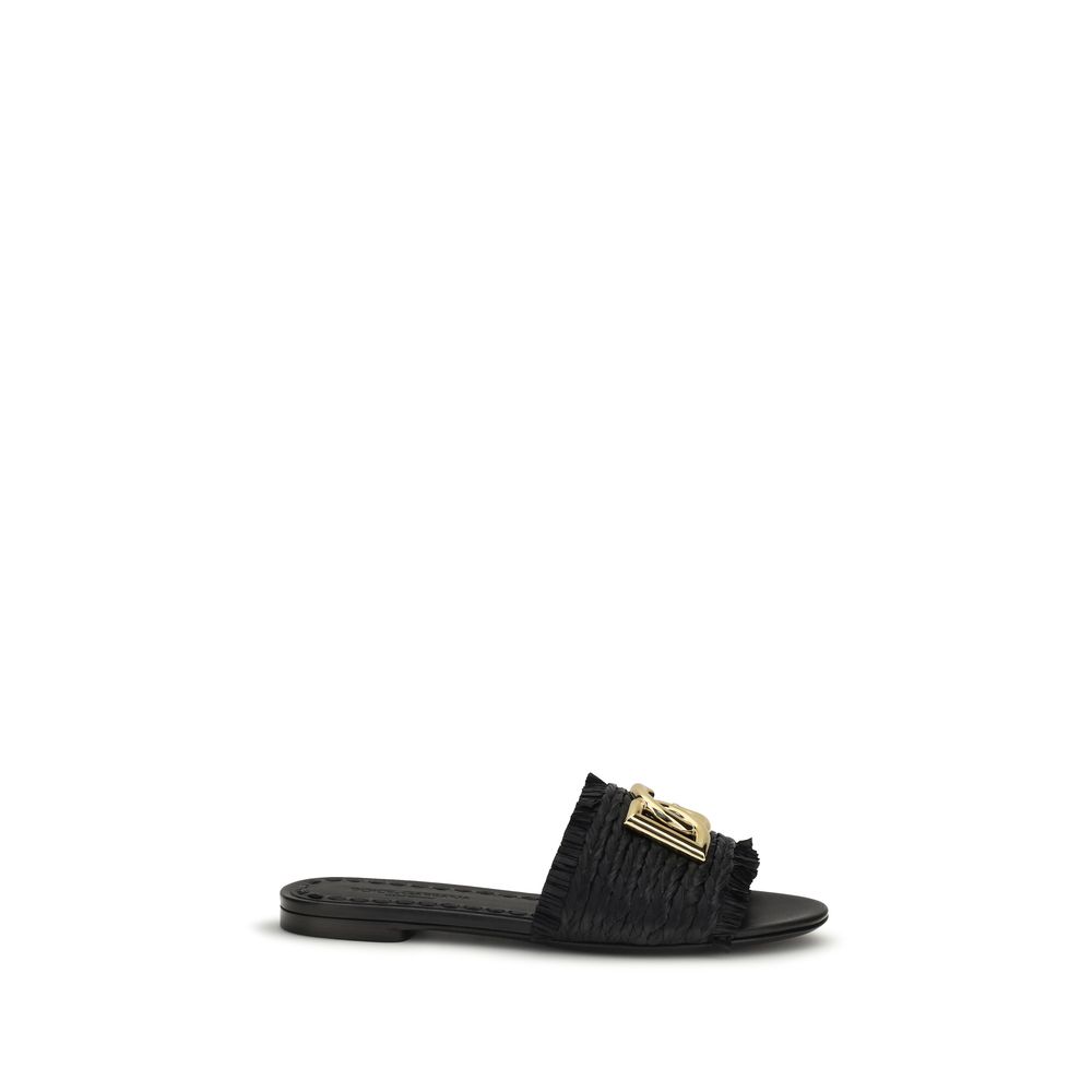 Beige Viscose Sandals