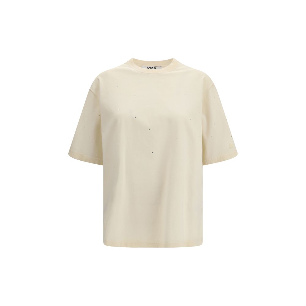 Beige Cotton T-Shirt