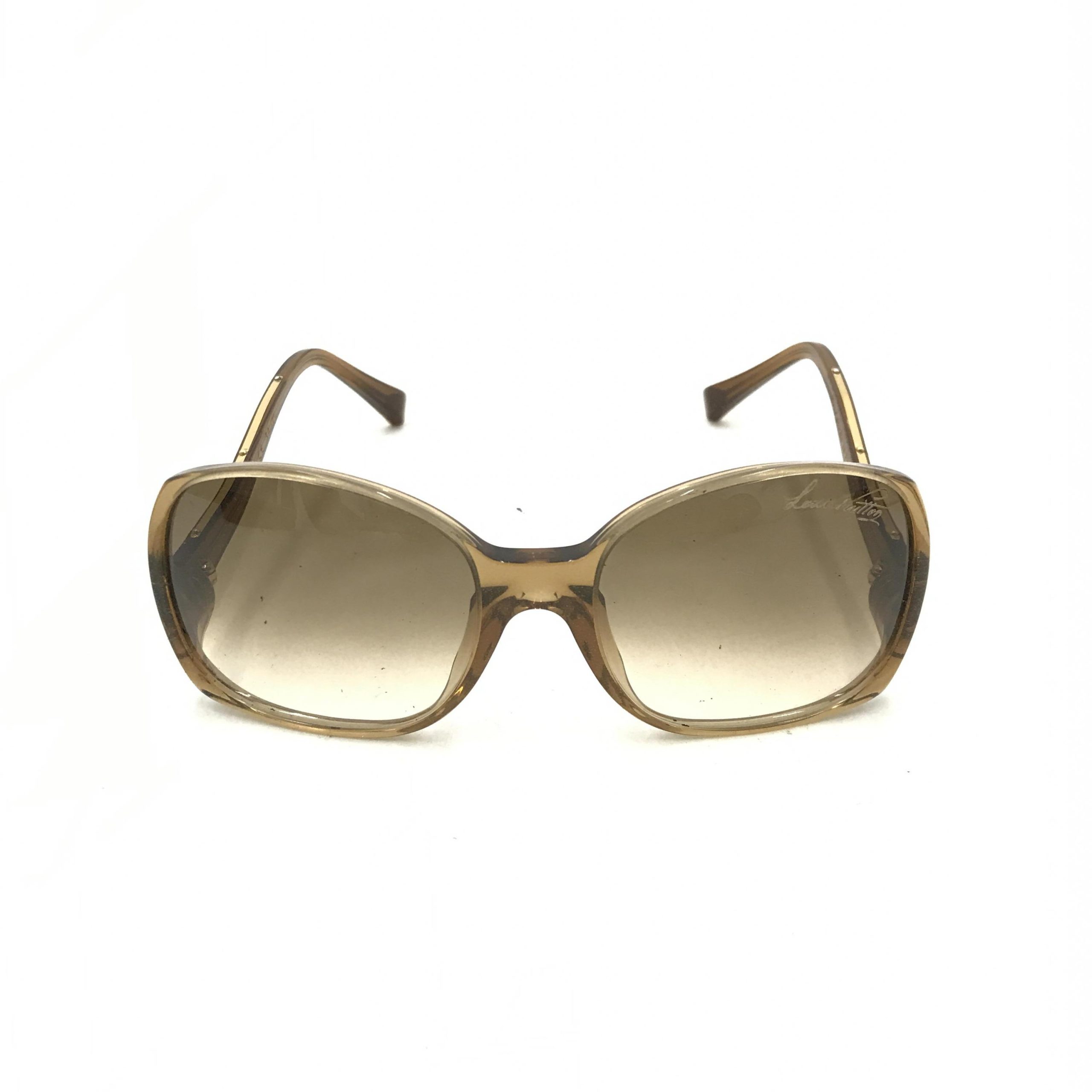 Brown Speckling Acetate Frame Sunglasses