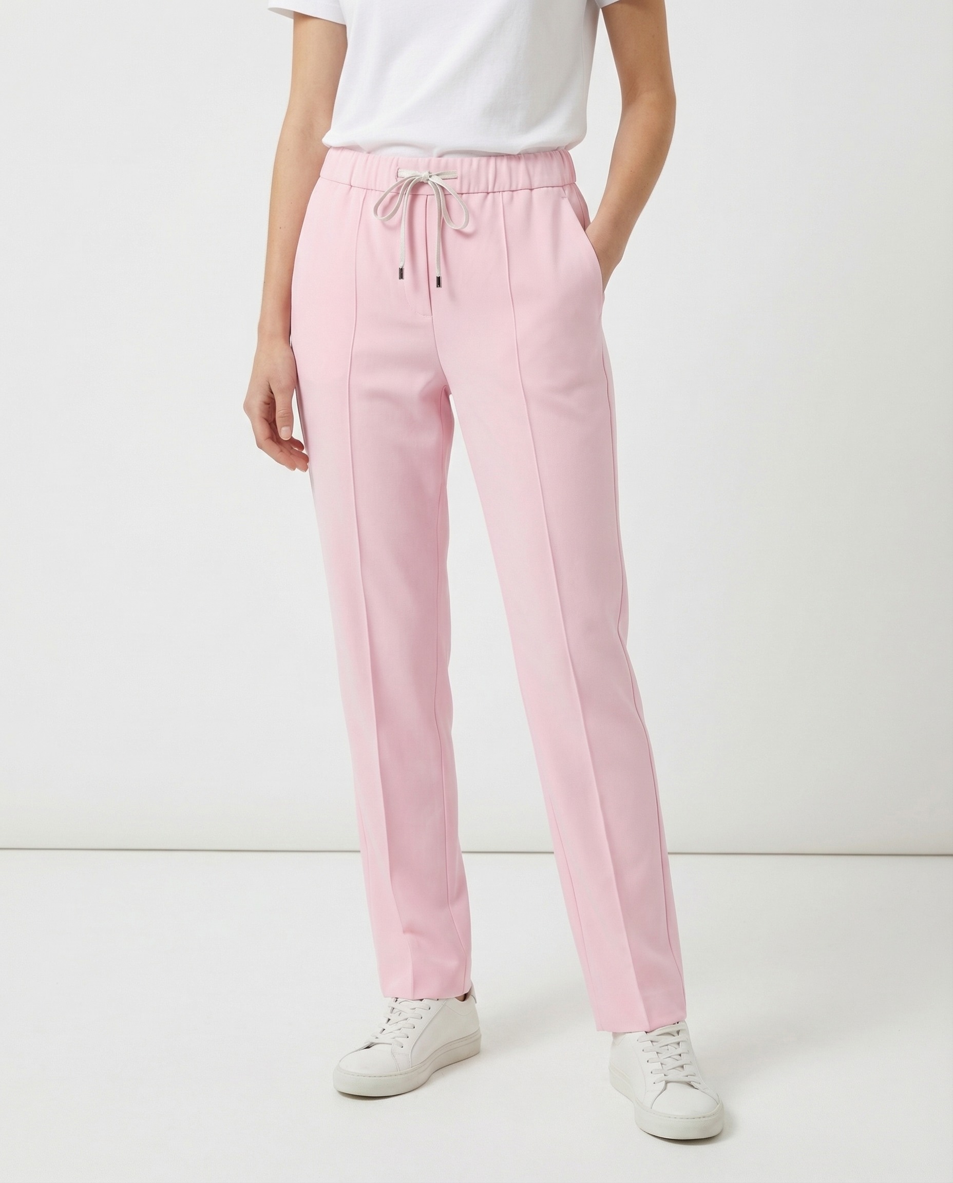 Multicolor Viscose Casual Pants