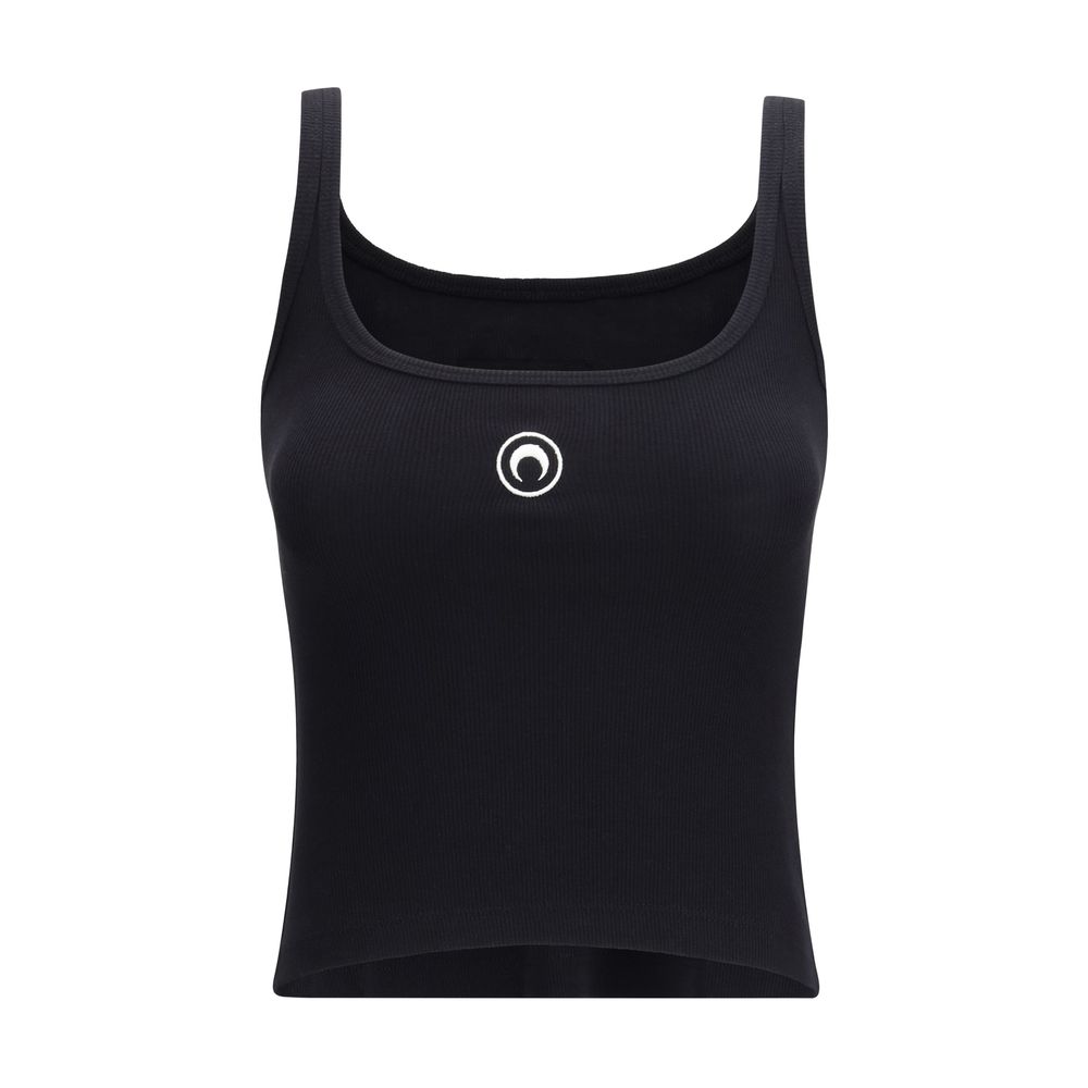 Black Cotton Tank Tops