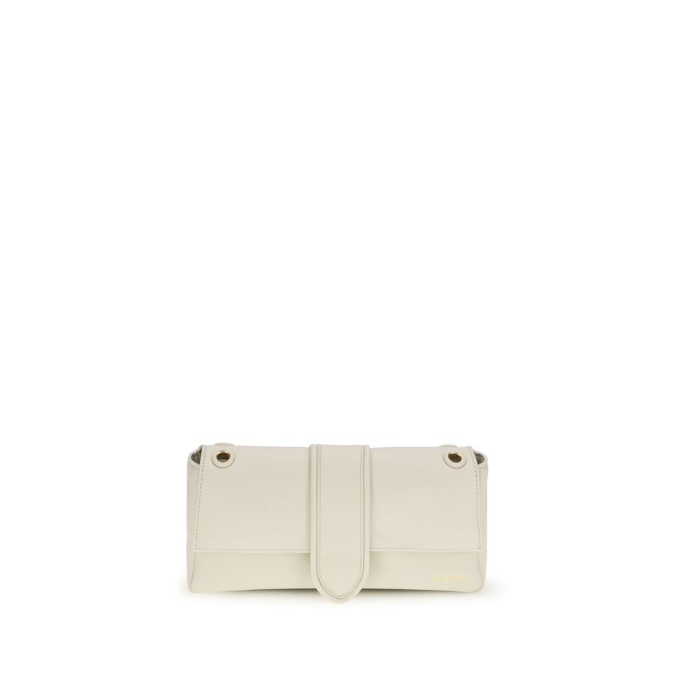 Beige Calf Leather Bos Taurus Shoulder Bag