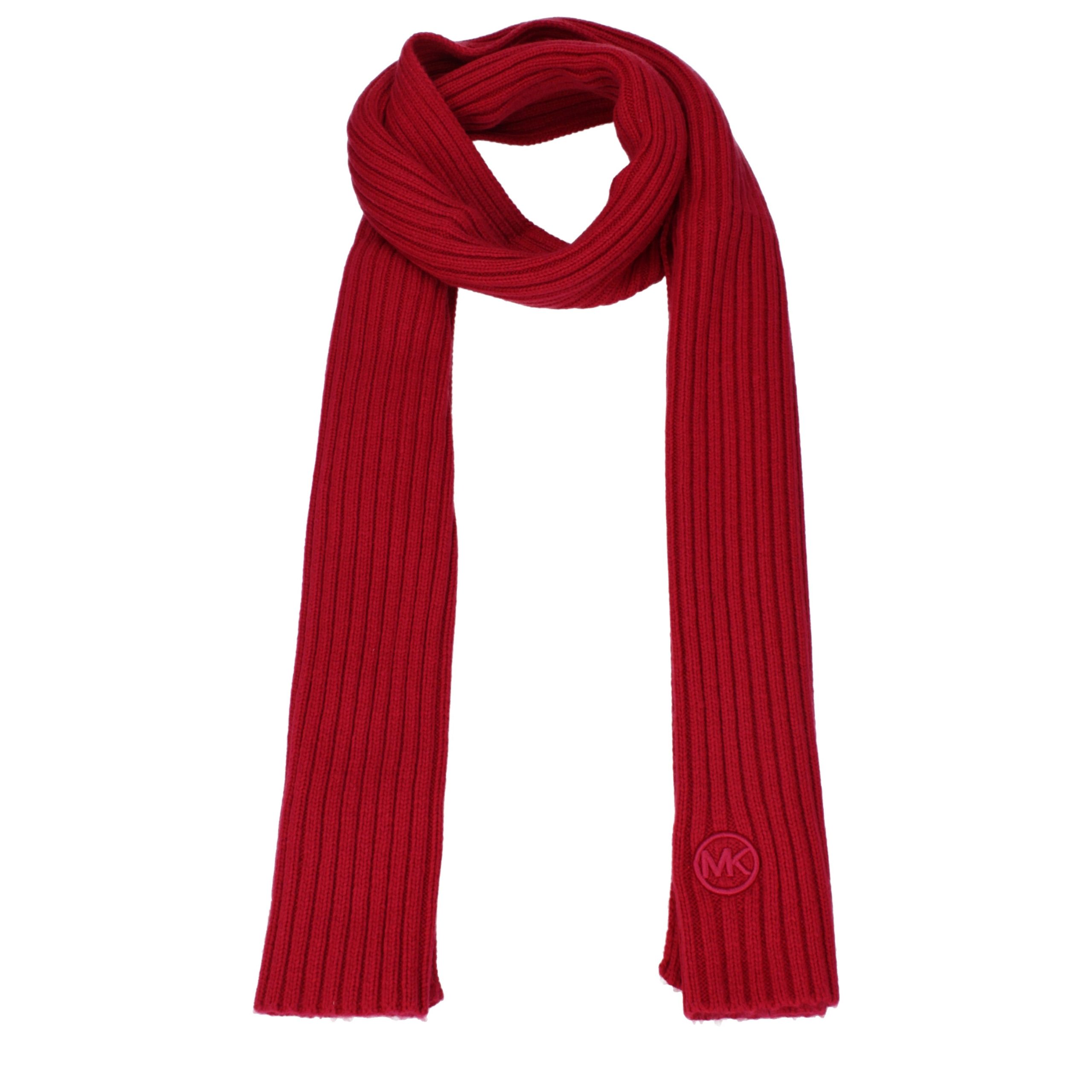 Pink Polyester Scarf