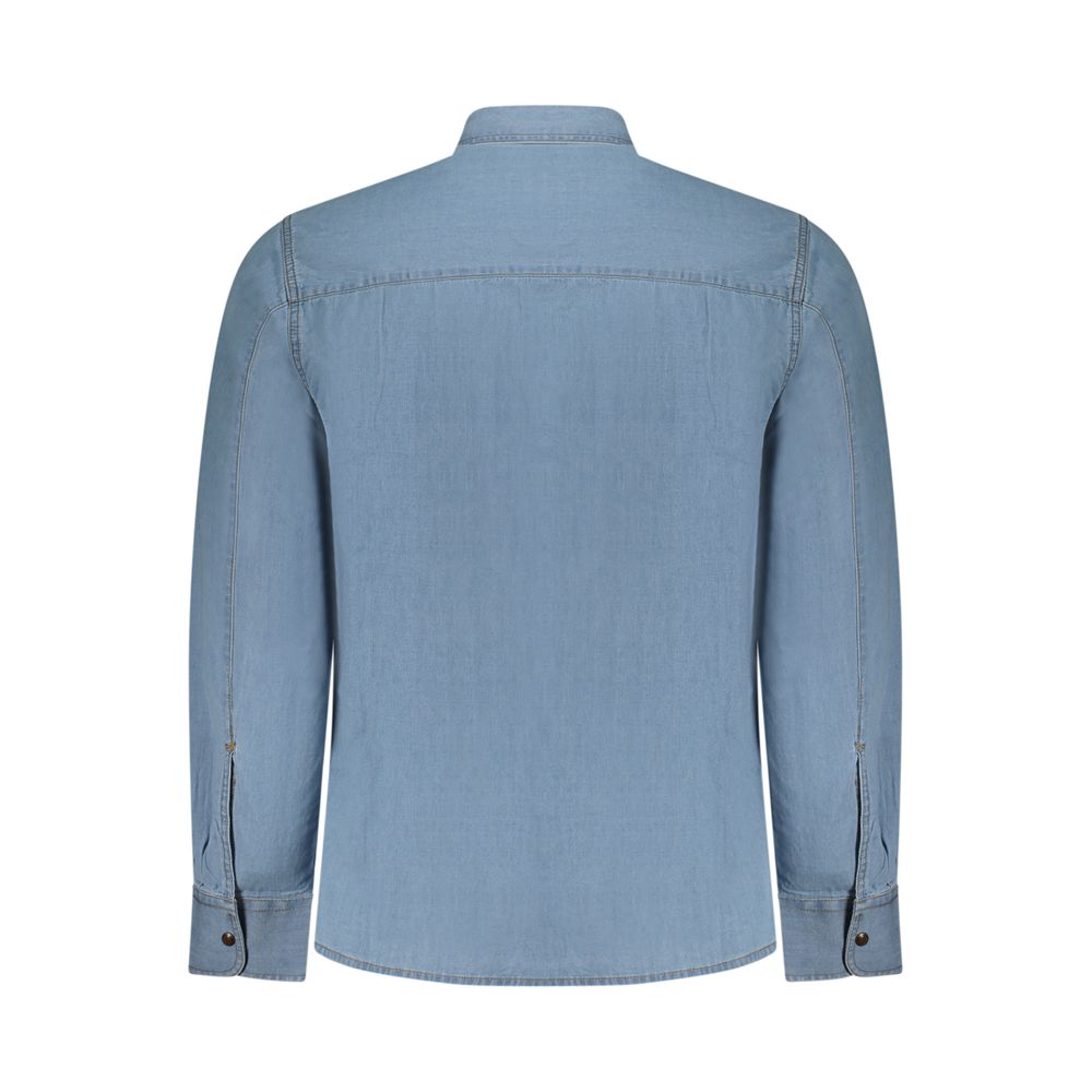 Azzurro Cotton Mens Shirt 2