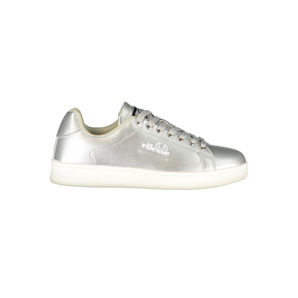 Blue Polyurethane Men Sneaker