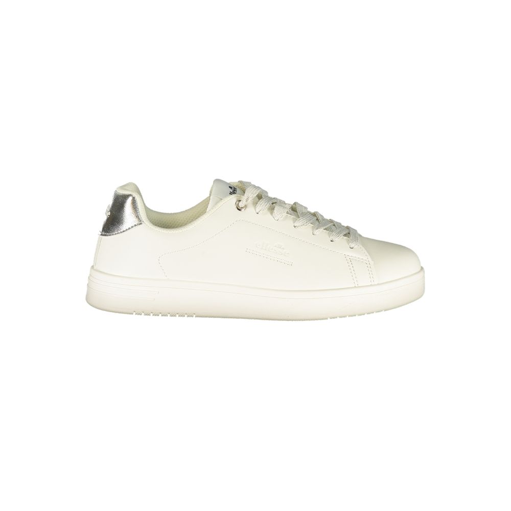\"Bianco Poliuretano Donna Sneaker\"