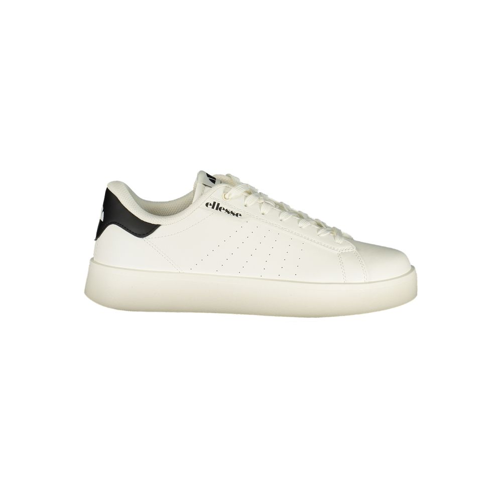 Bianco Polyurethane Men Sneaker