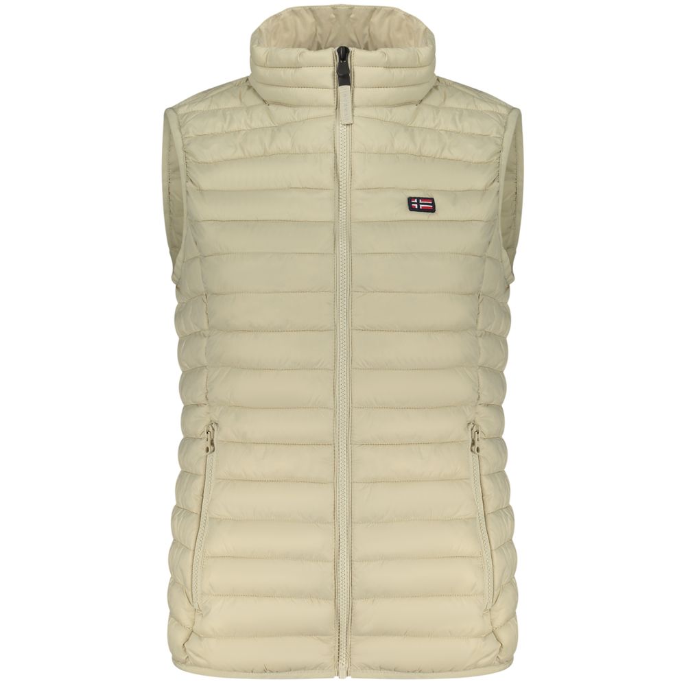 Beige Poliammide Women's Gilet