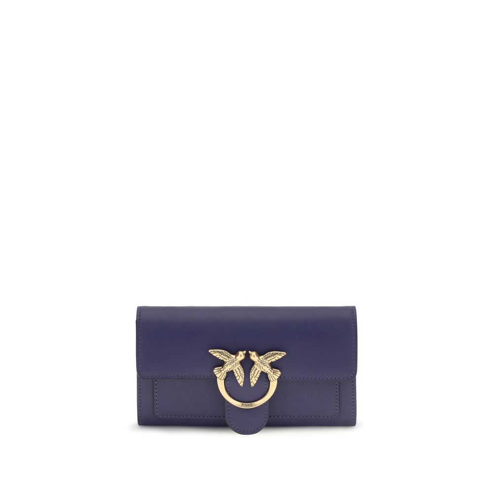 Blue Calf Leather Bos Taurus Wallet