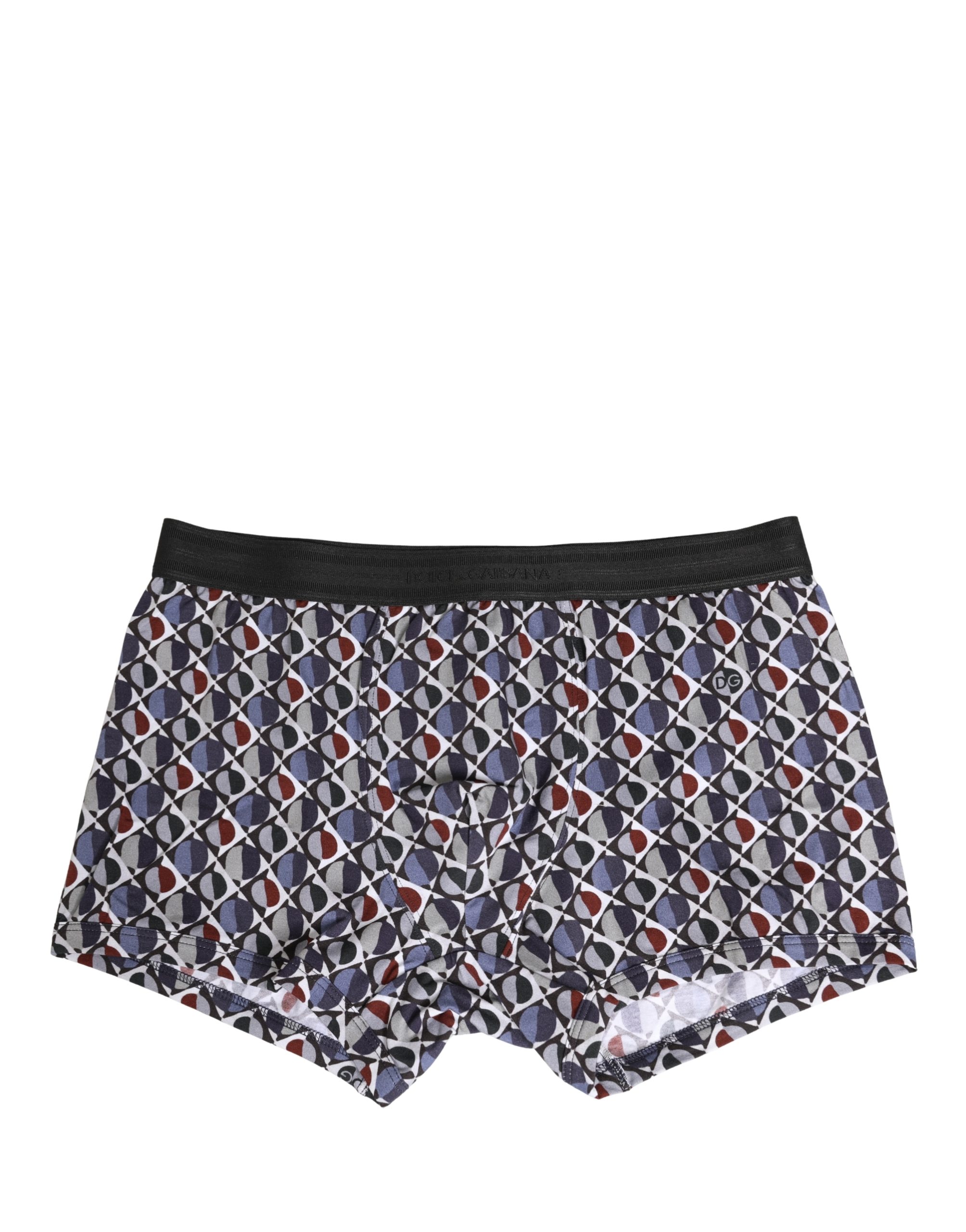 Multicolor Patterned Regular Boxer Underwear