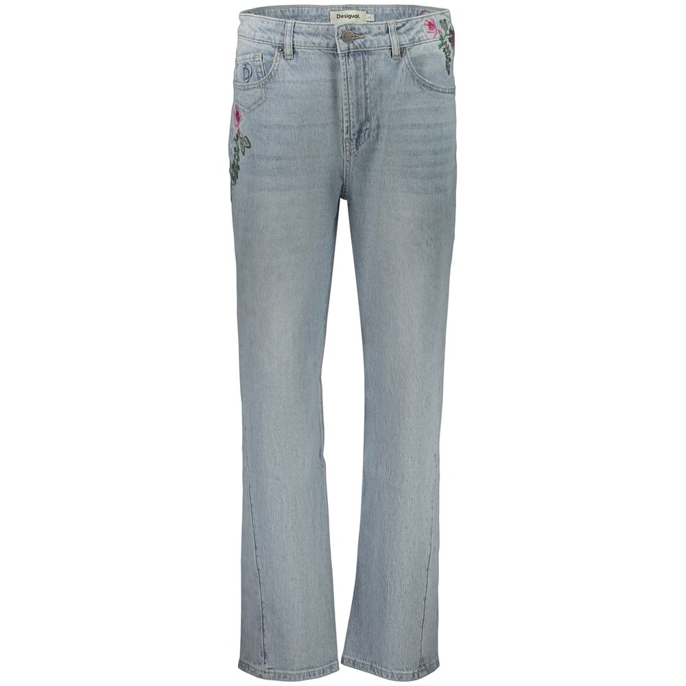 Azzurro Cotton Women's Jean