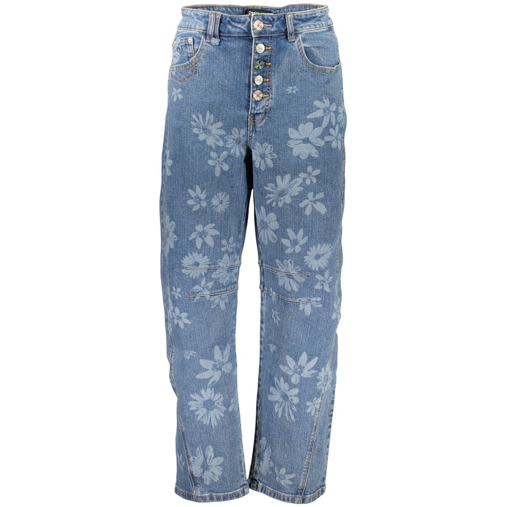 Azzurro Cotton Women's Jean