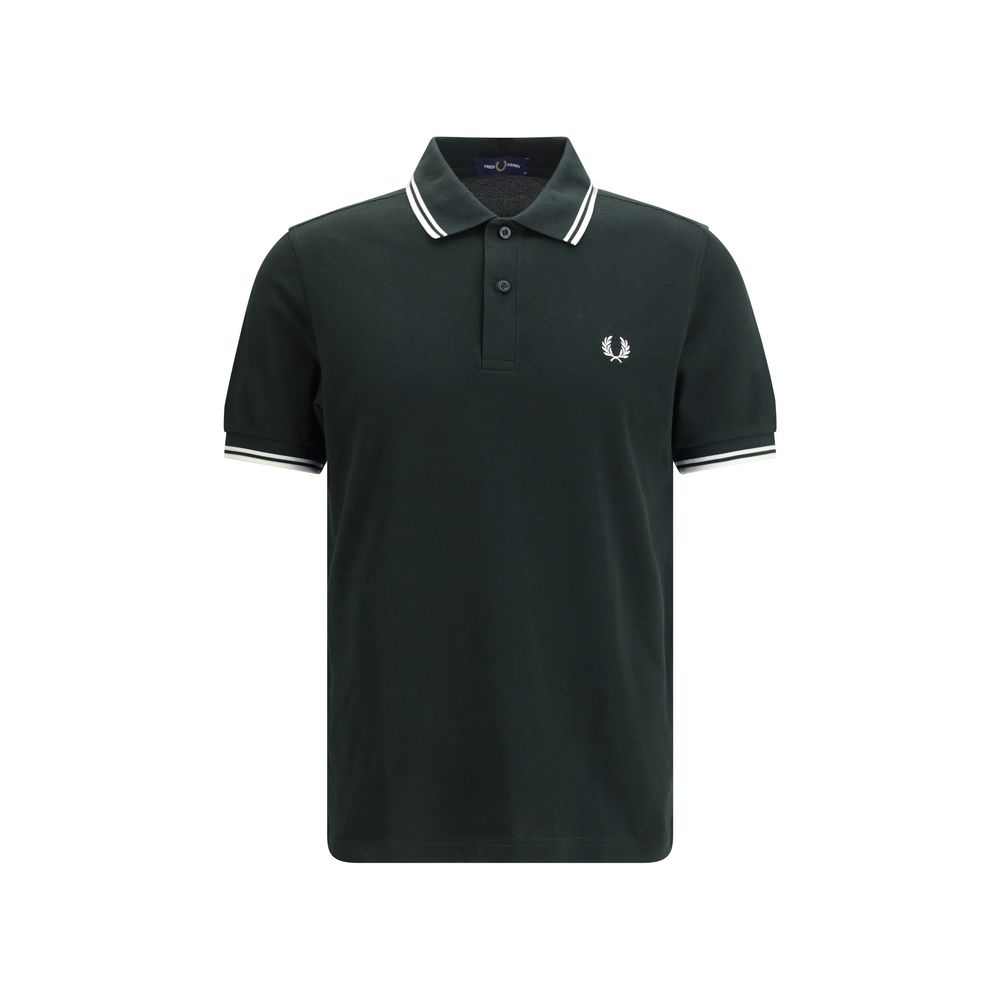 Bicolor Cotton Polo Shirt