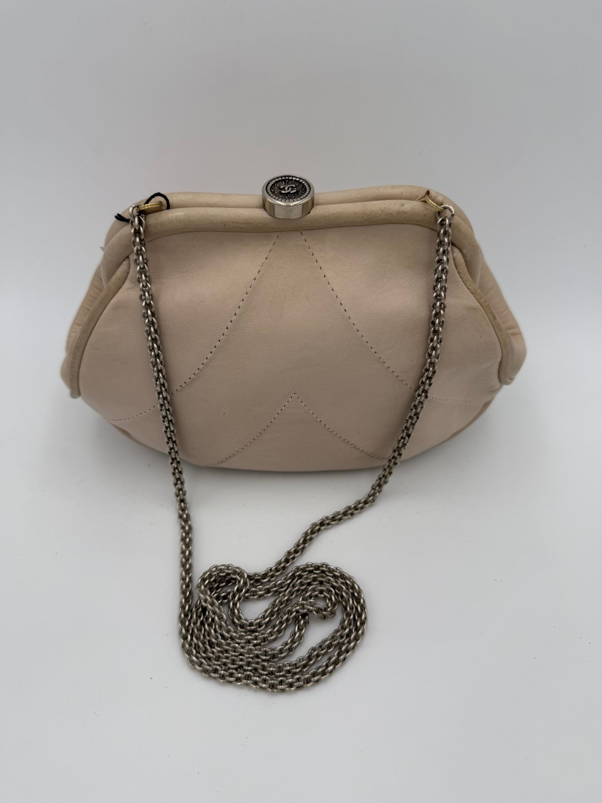 CHANEL Pochette with Hidden Chain Handbag