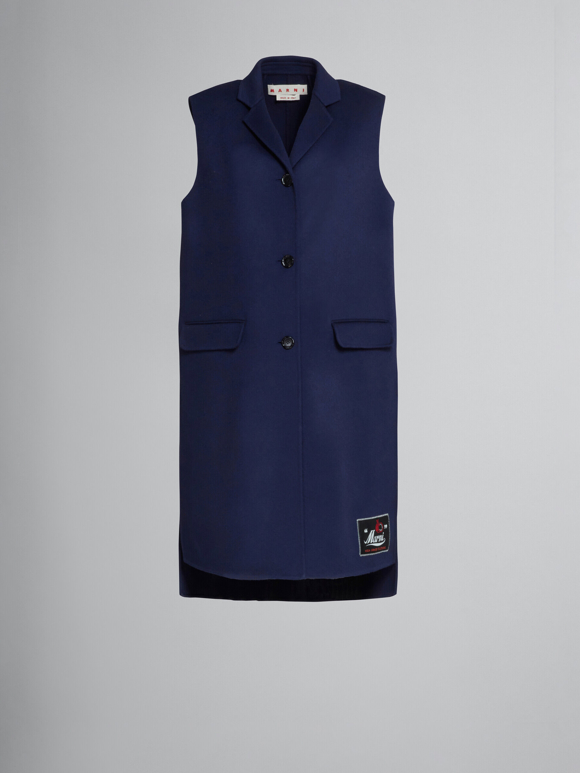 Blue Fibres Waistcoat