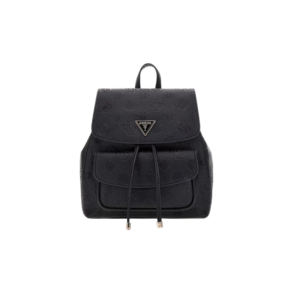 Black Polyethylene Backpack