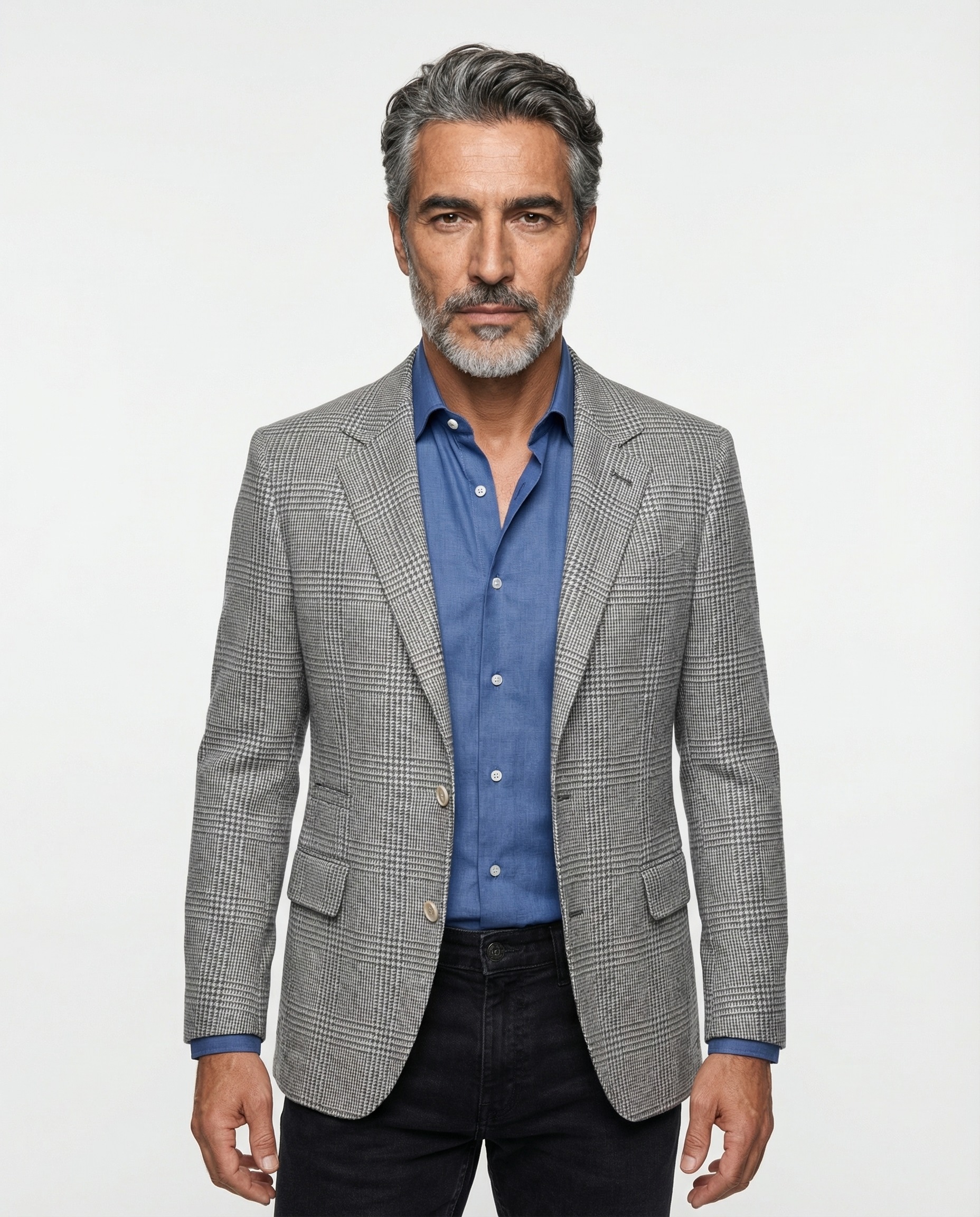 Gray Wool Blazer