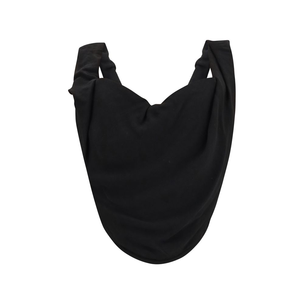 Black Polyester Blouse