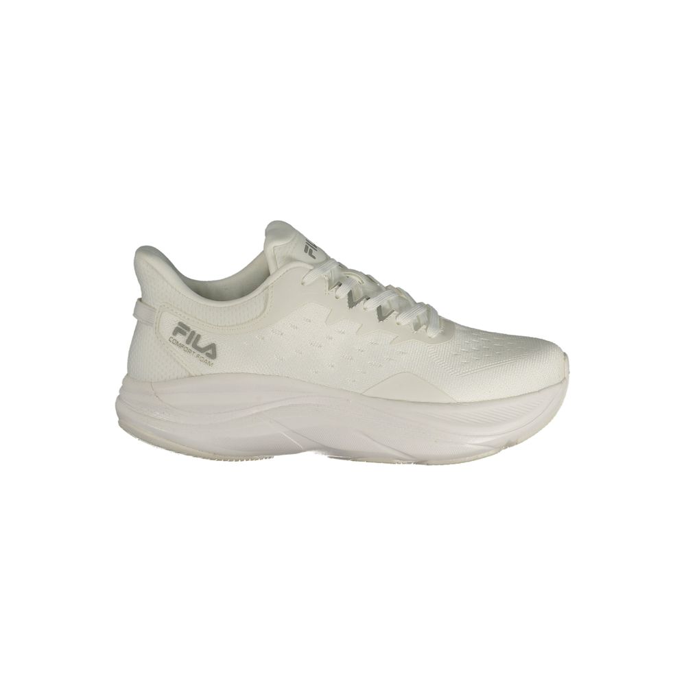Bianco Polyester Woman Sneaker