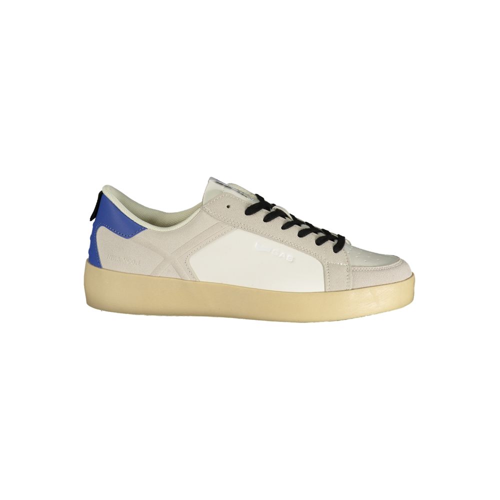 Bianco Polyurethane Men Sneaker
