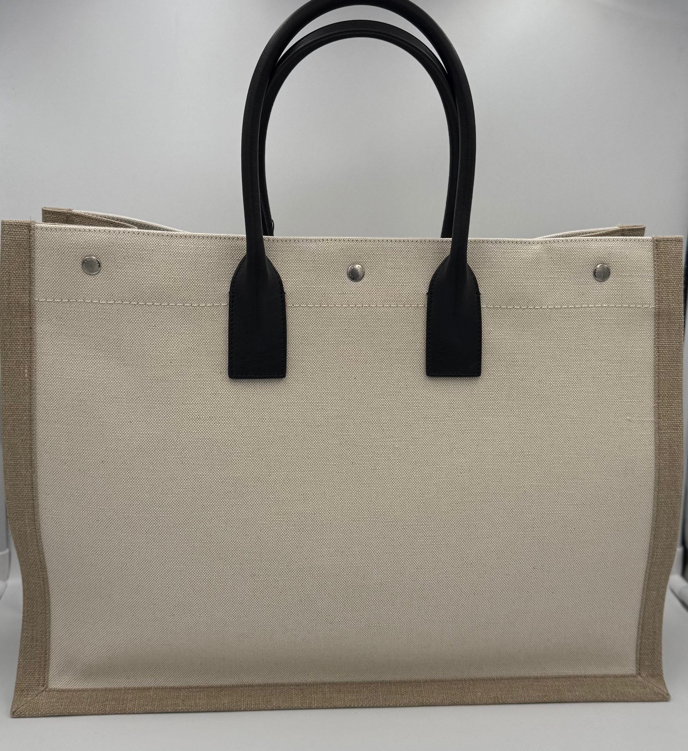 SAINT LAURENT Rive Gauche Large Tote Bag