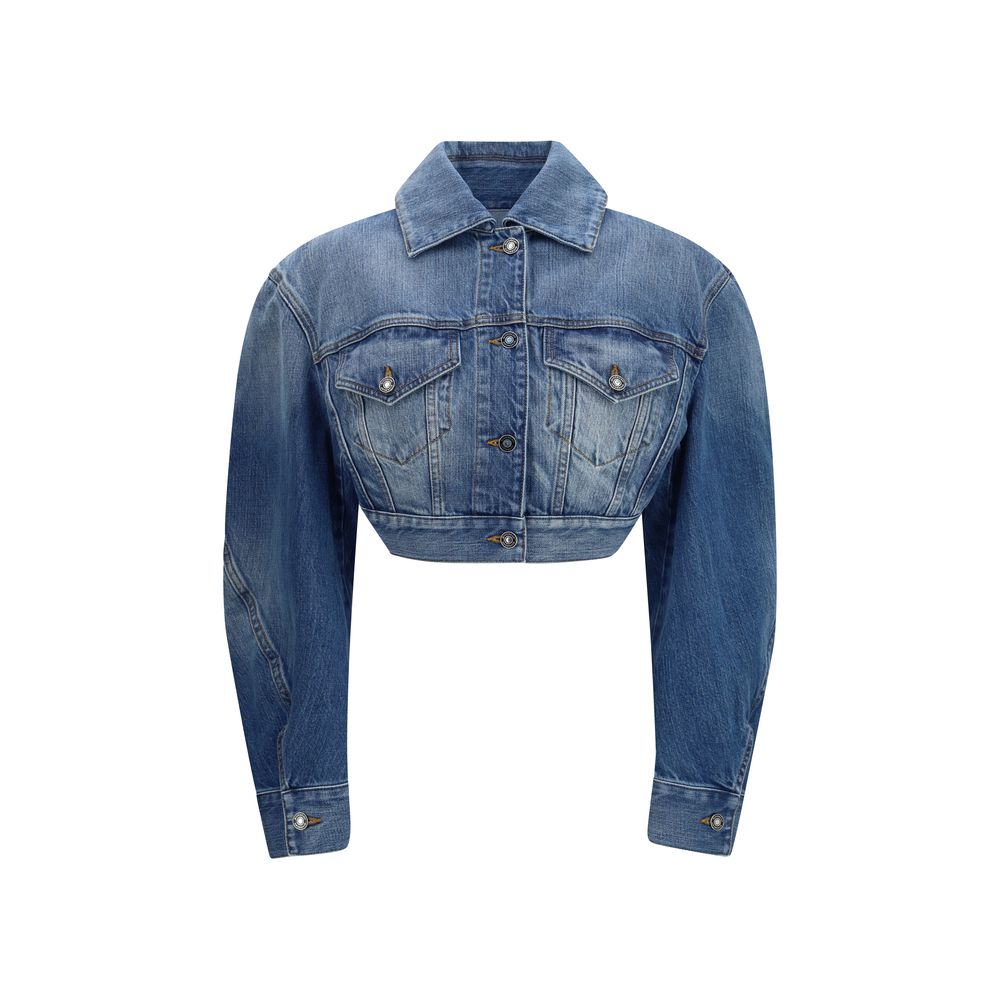 Blue Cotton Denim Jacket