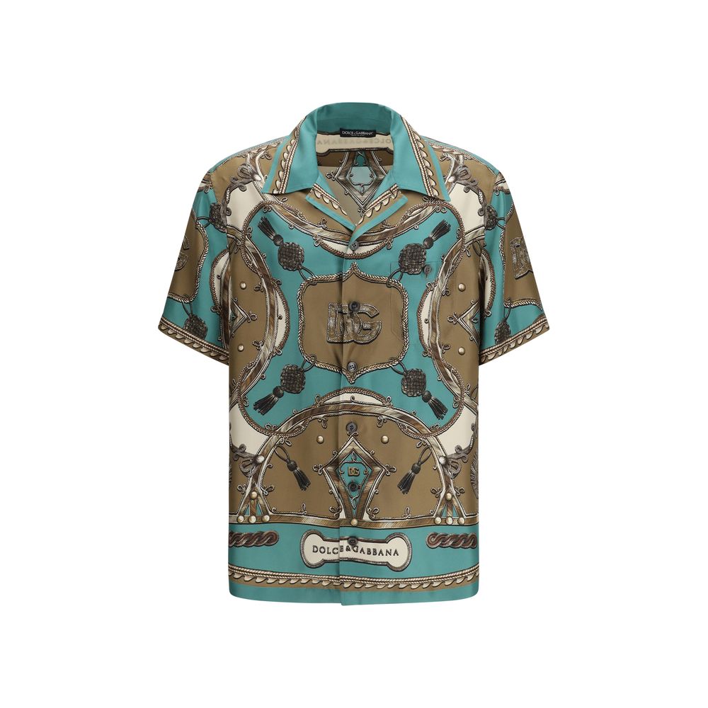 Multicolor Silk Pattern Shirt