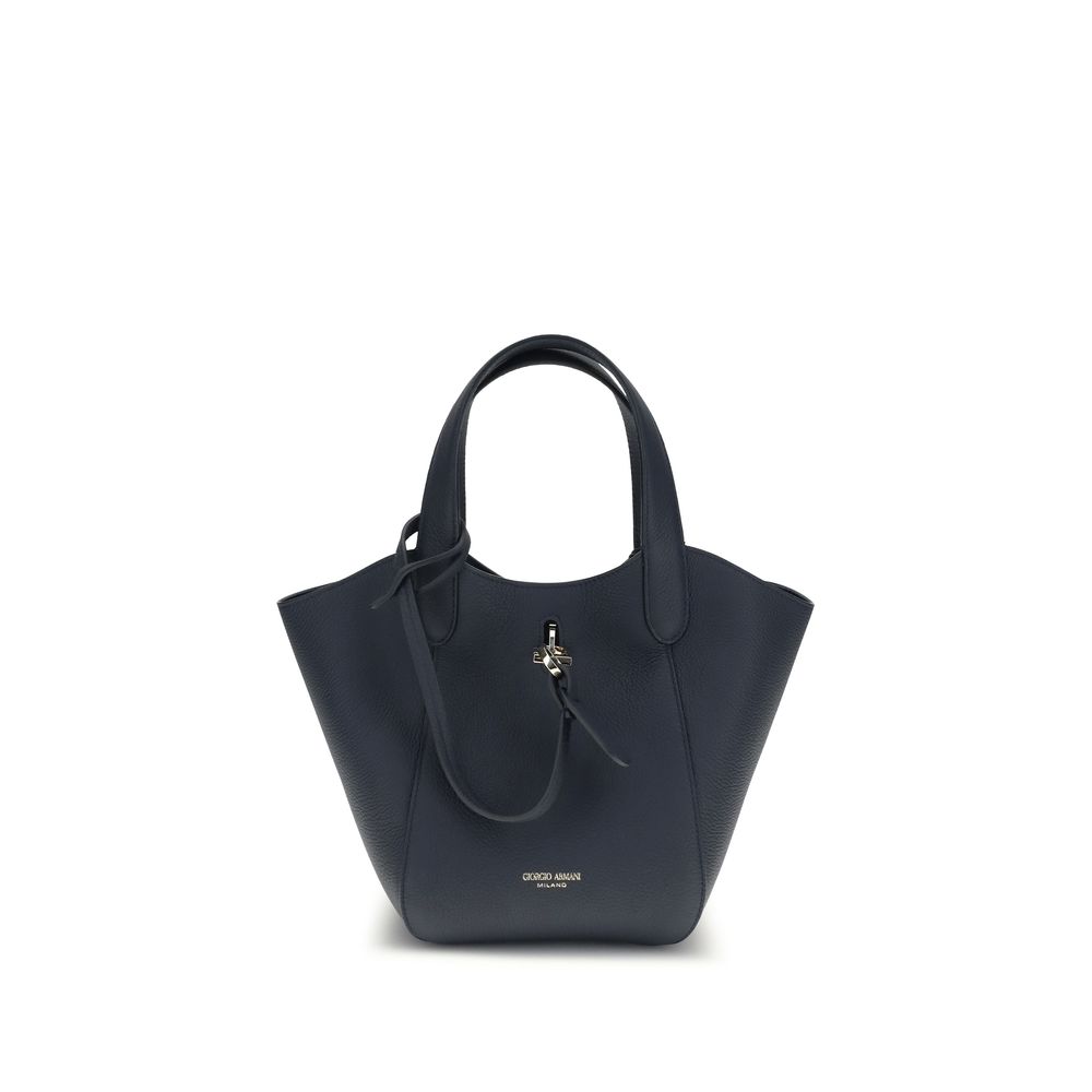 Blue Calf Leather Bos Taurus Handbag