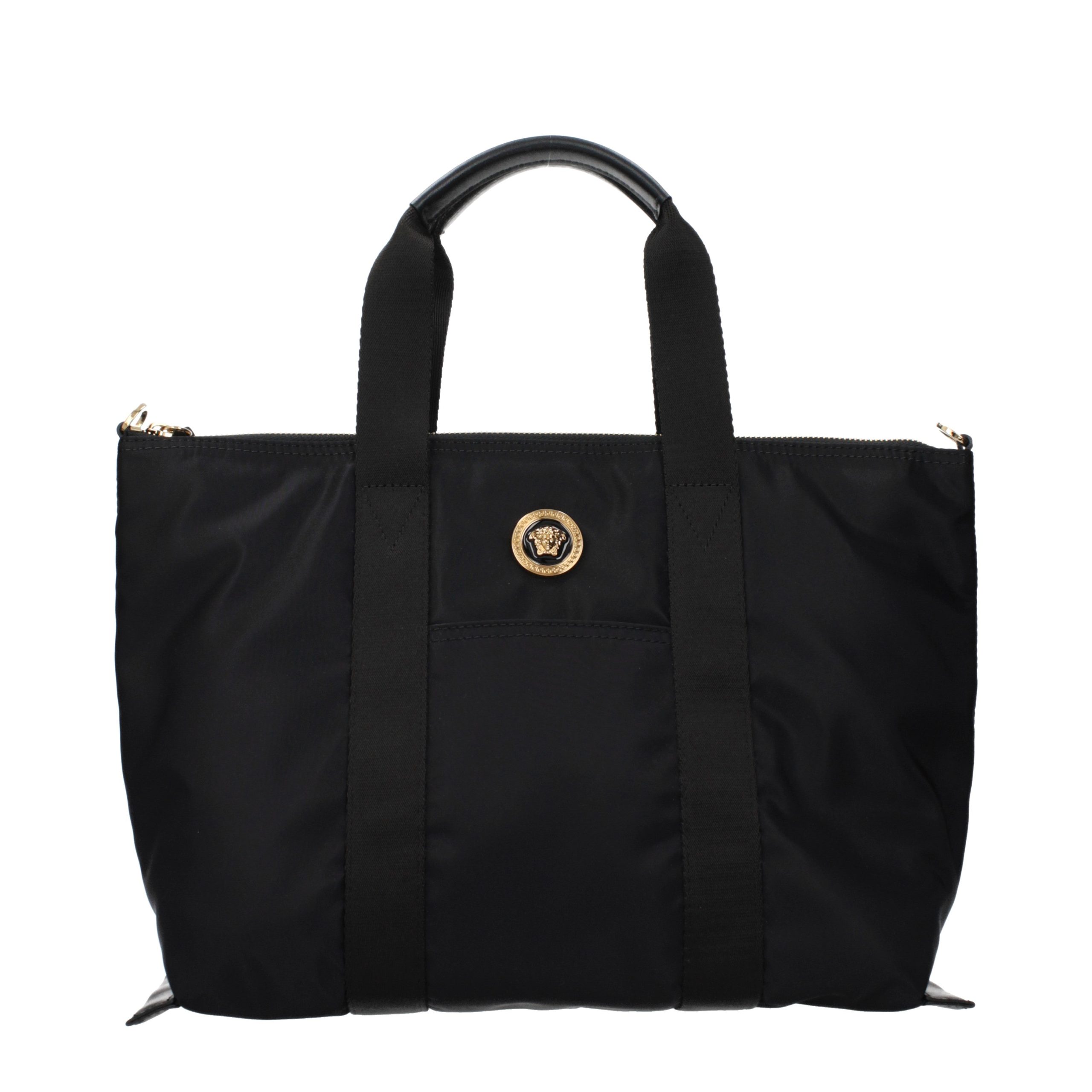 Black Nylon Handbag