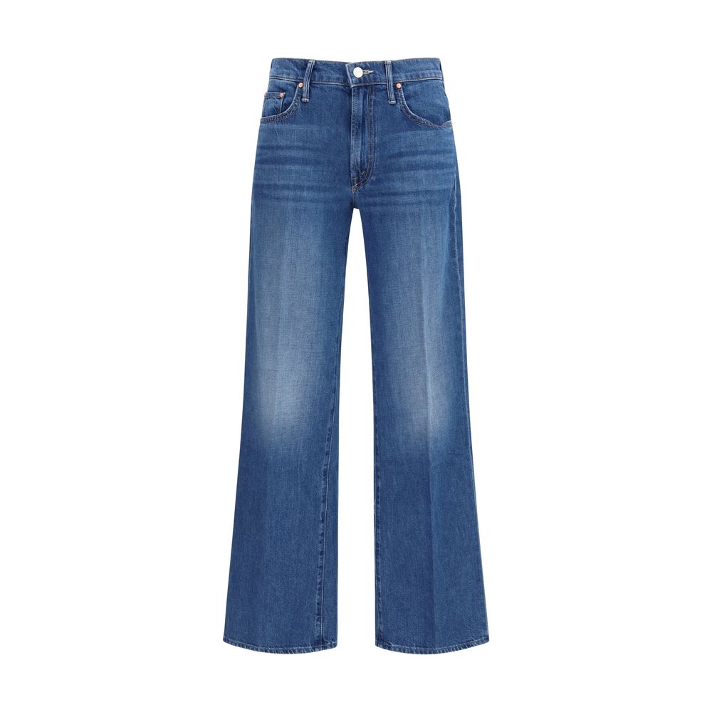 Blue Cotton Relaxed Fit Jeans