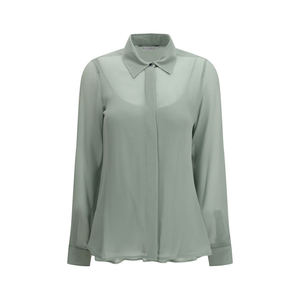 Bicolor Silk Shirt