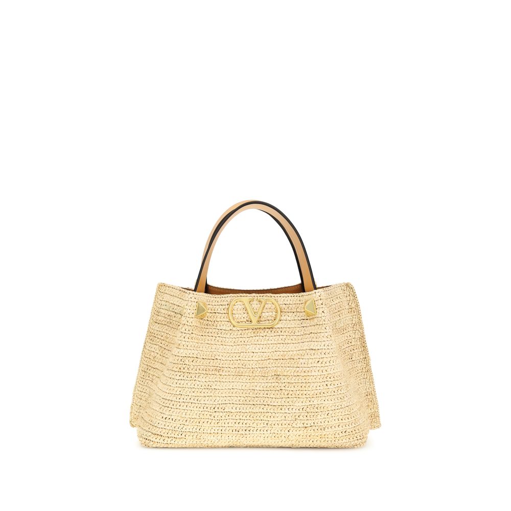 Natural Raffia Shoulder Bag