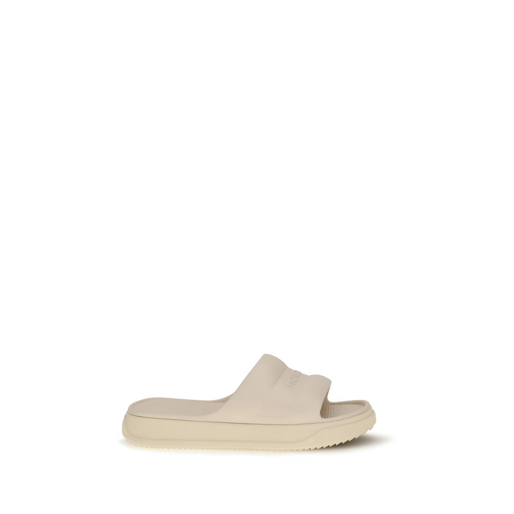Beige Rubber Sandals