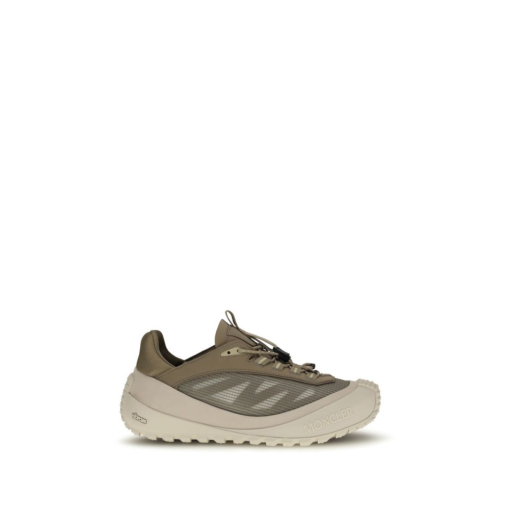 Gray Polyester Athletic Sneakers